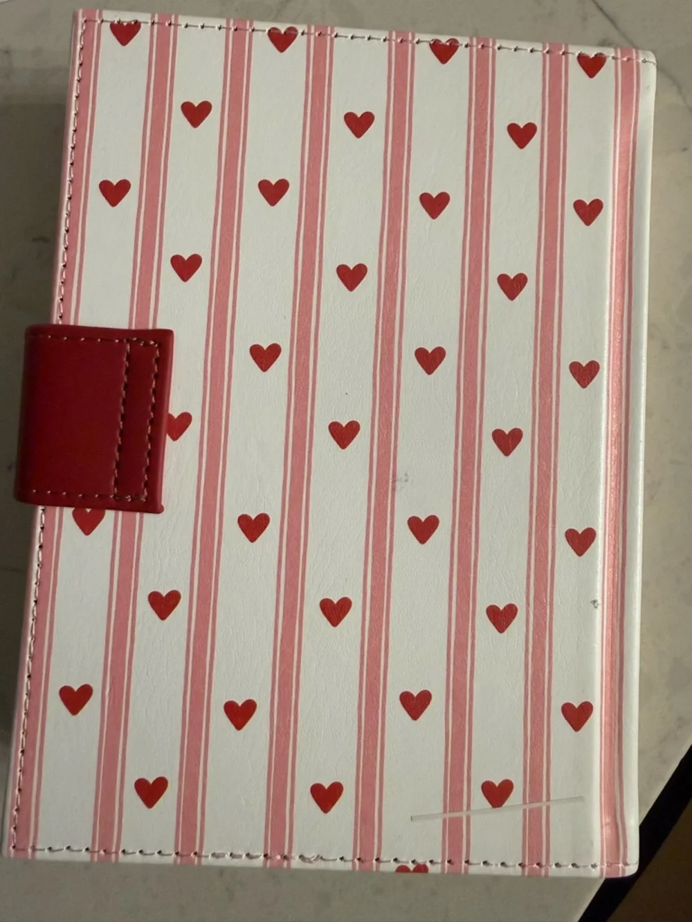 ⚠️ 5/25: Heart-Print Lockable Notebook